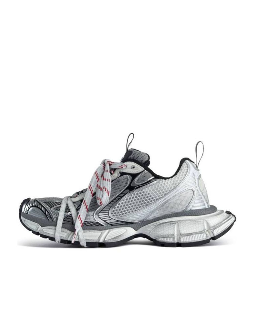 Balenciaga Gray 3 Xl Worn-Effect Sneakers for men
