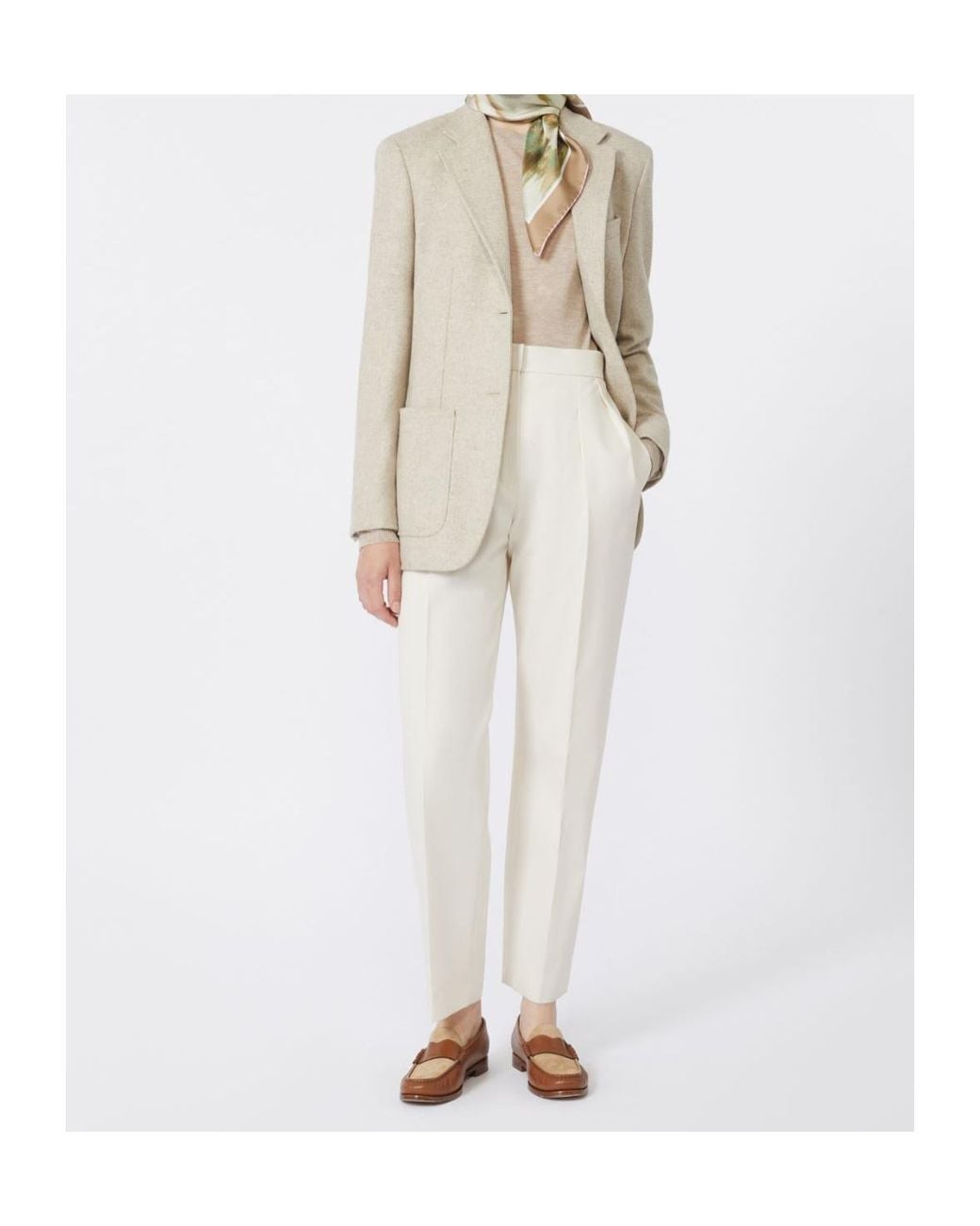 Max Mara Natural Blazers