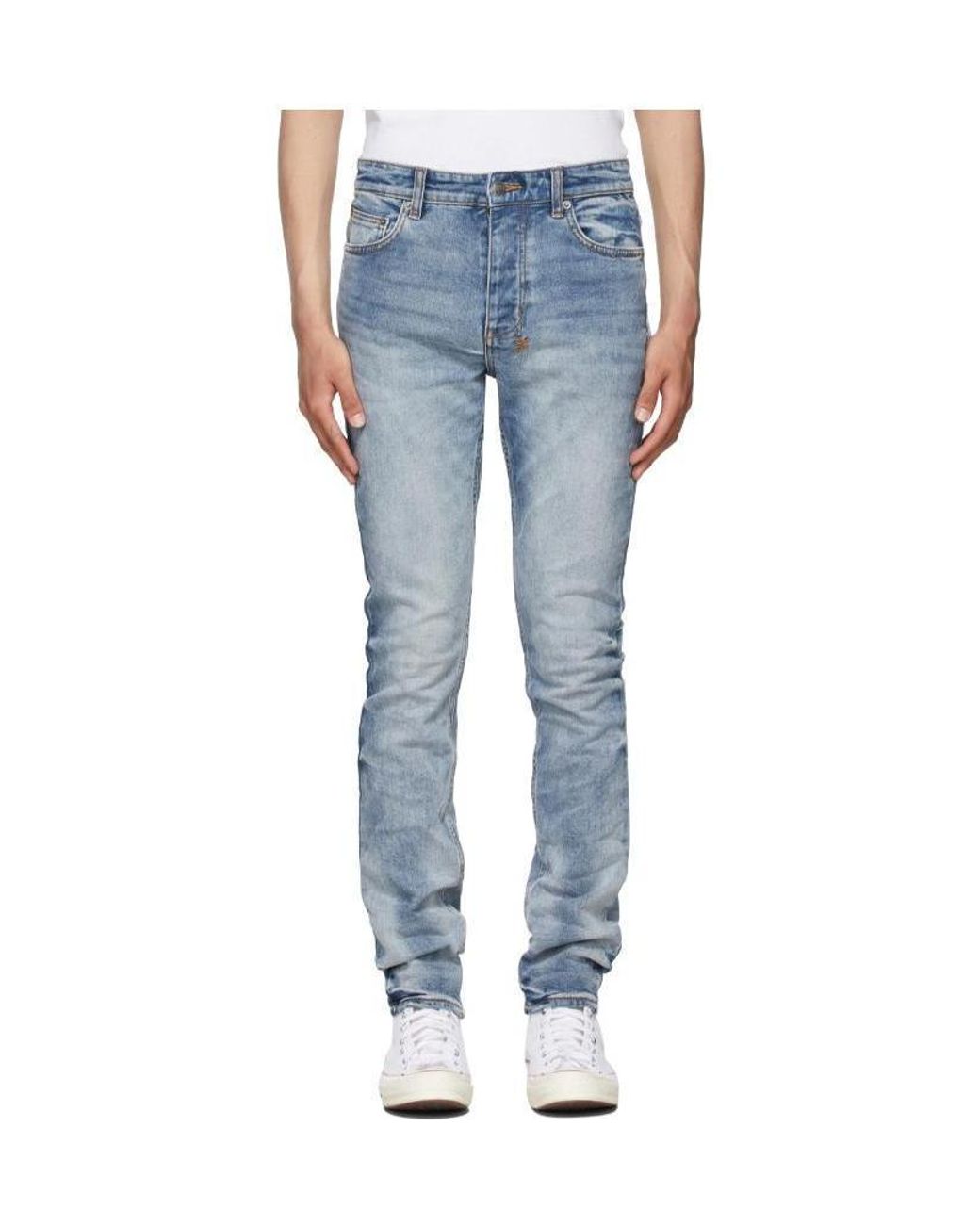 Ksubi Blue Logo Jeans for men