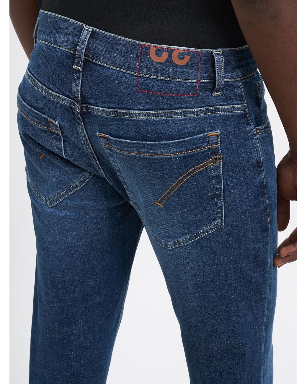 Dondup Blue Five-Pocket Jeans for men