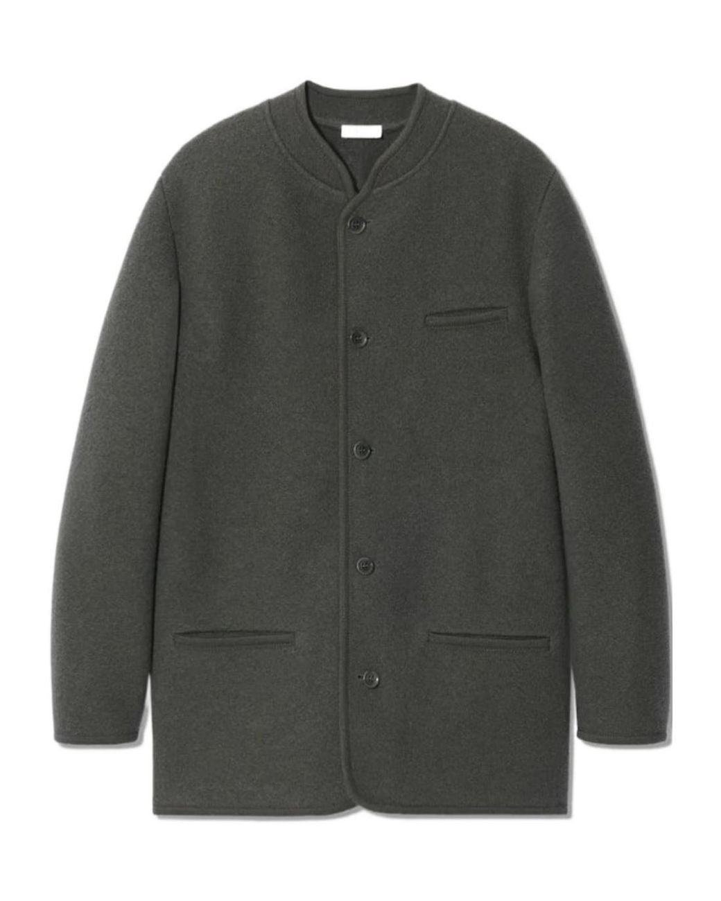 Rier Gray Long-Sleeve Casual Jacket for men