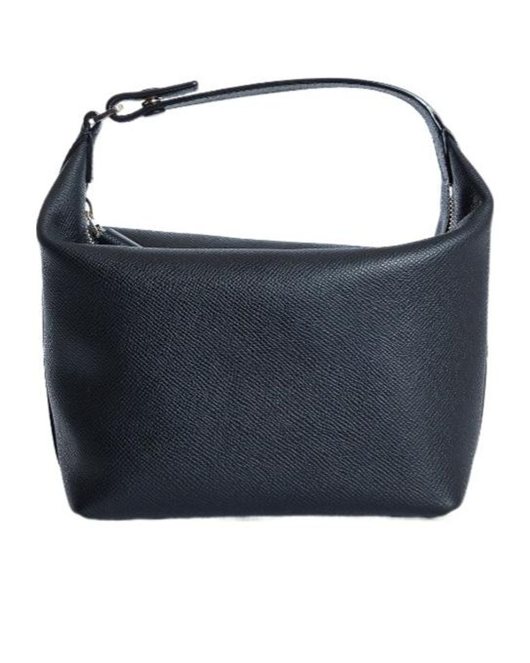 Valextra Blue Mochi Mini Handbag