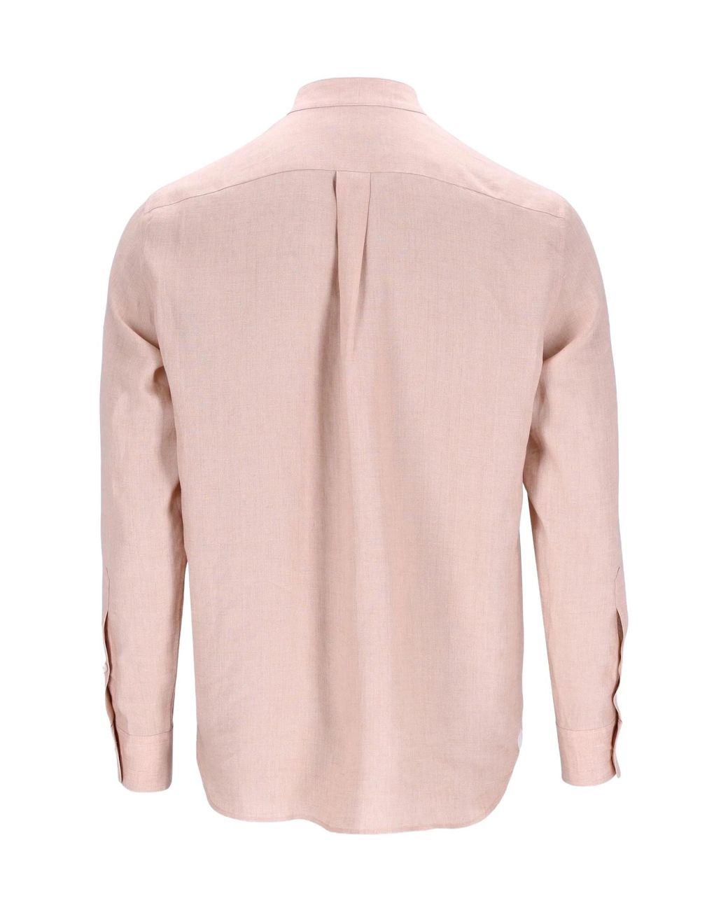 Loro Piana Pink Elia Corean Shirt for men