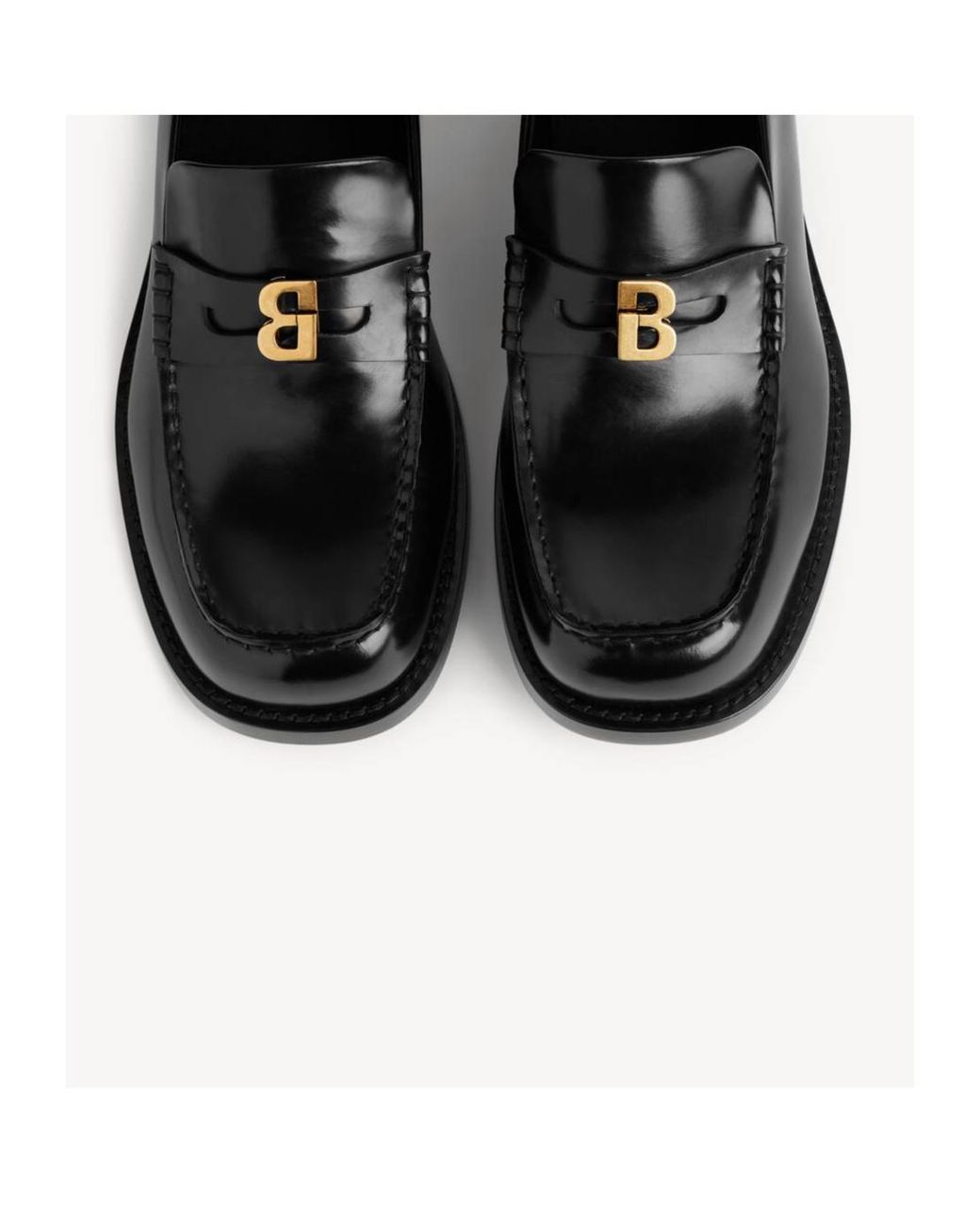 Balenciaga Black Comfy Loafer Flat Shoes