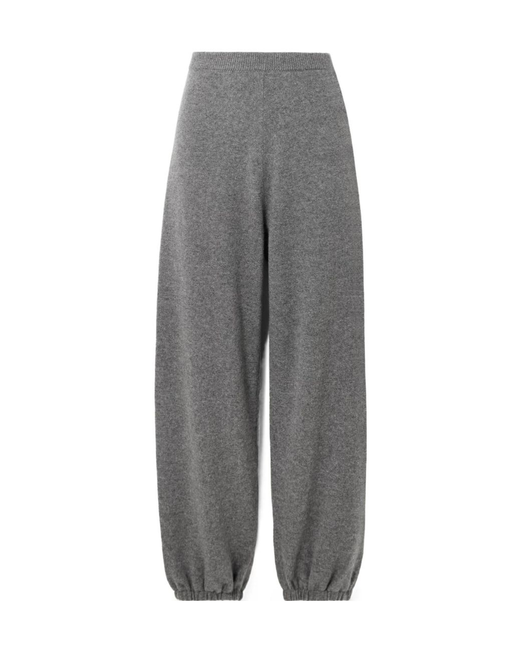 Theory Gray Cashmere Tapered Sweatpants