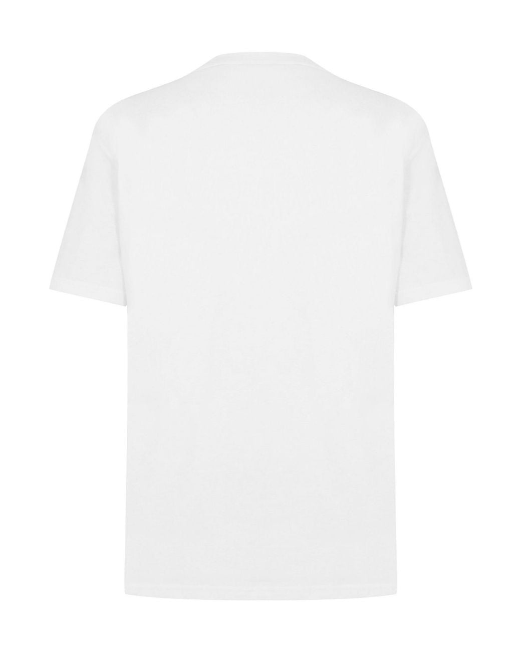 Moschino White Regularfit Shortsleeve Top for men