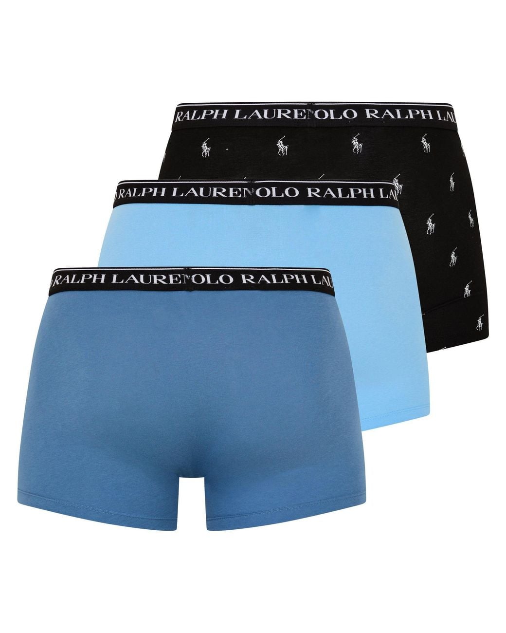 Polo Ralph Lauren Blue Cotton Underwear for men