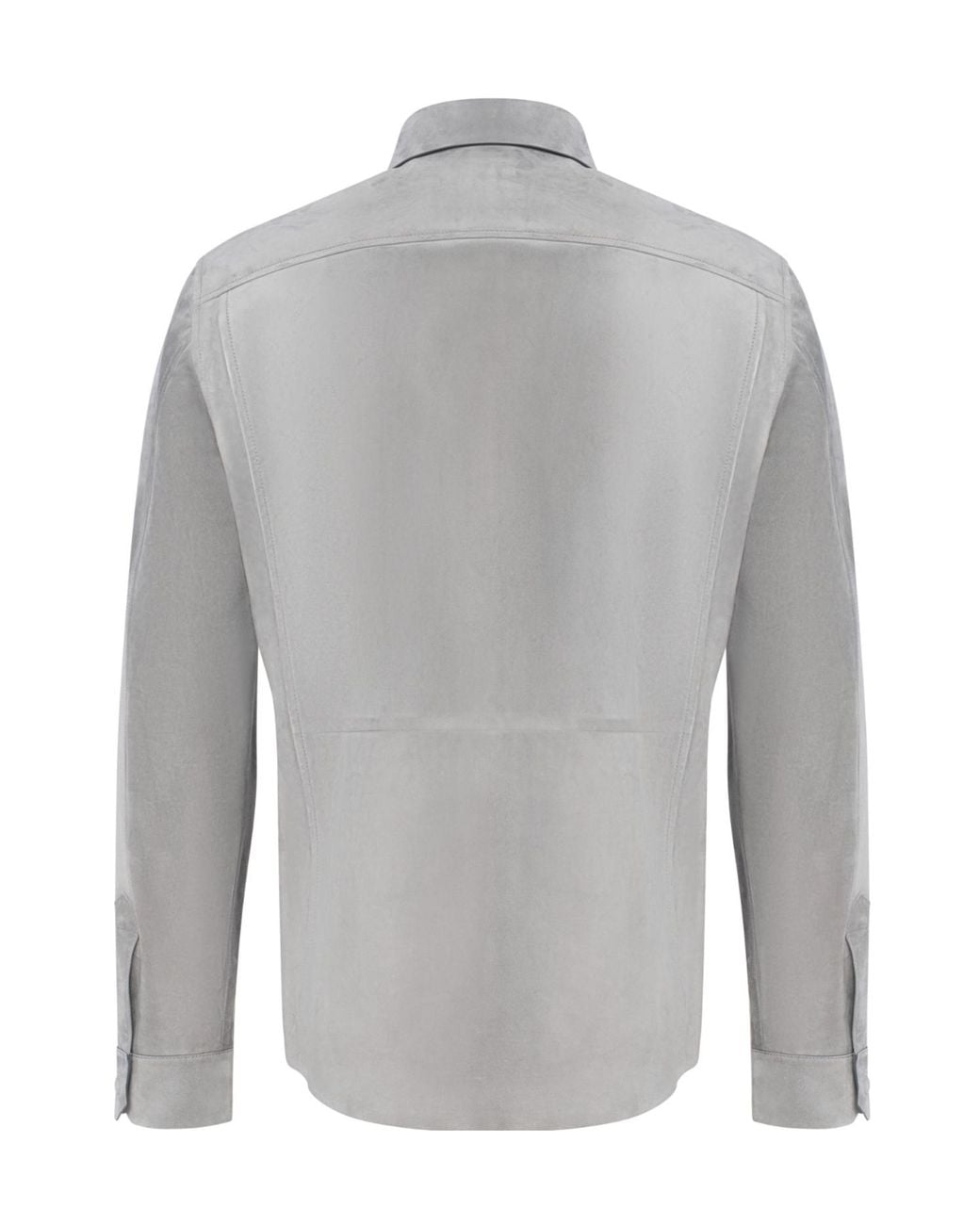 Tom Ford Gray Classic-Collar Shirt for men