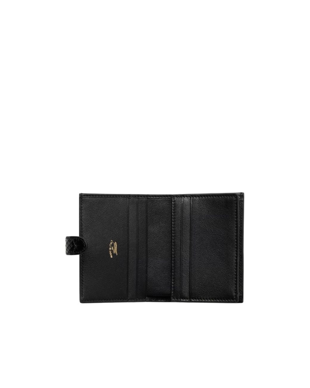 Gucci Black Jackie Python Medium Wallet
