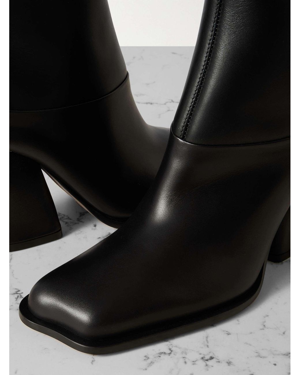 Loewe Black Onda Two-Toned Heeled Boots