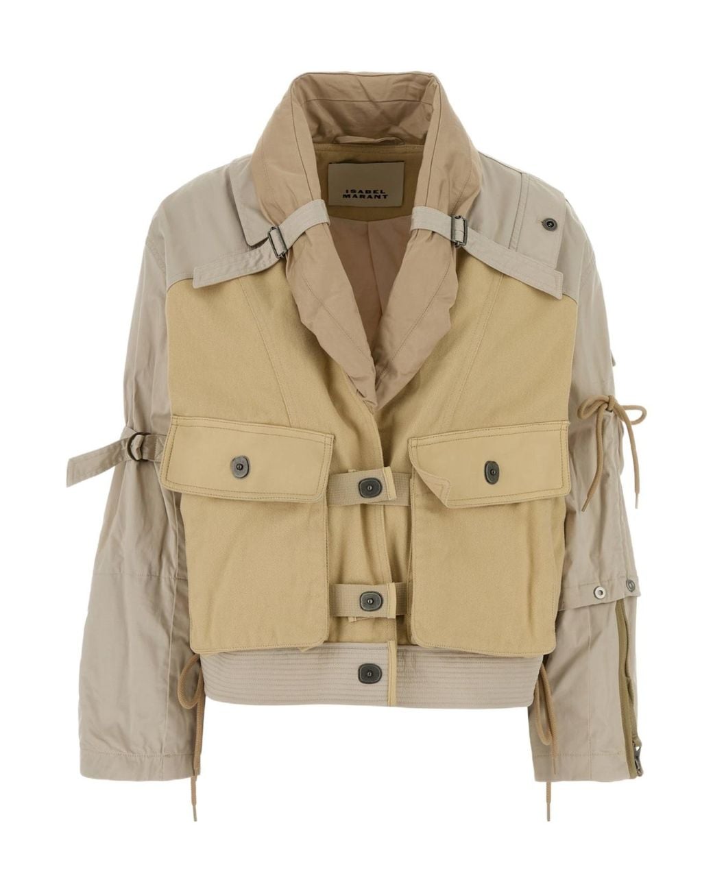 Isabel Marant Natural Bomber Jackets