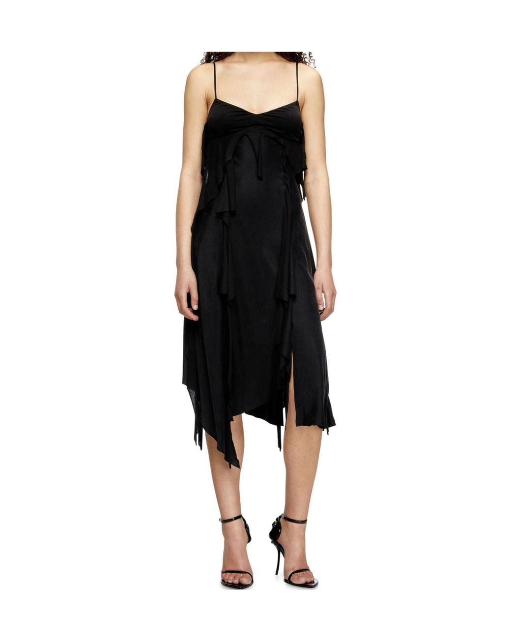 DIESEL Black D-Ancer Midi Dress