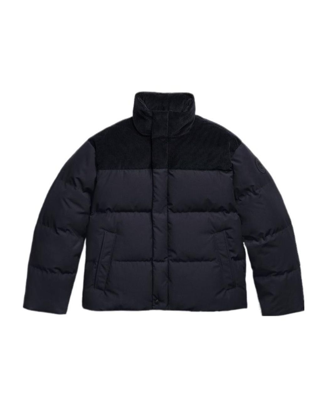 Canada Goose Blue Sterling Corduroy Puffer Jacket for men