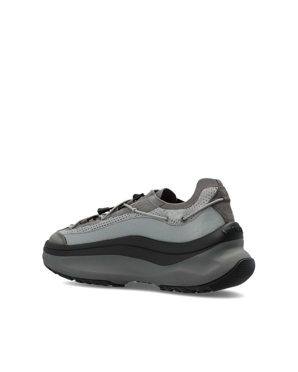 Moon Boot Gray Knitted Moon247 Low Top Sneakers