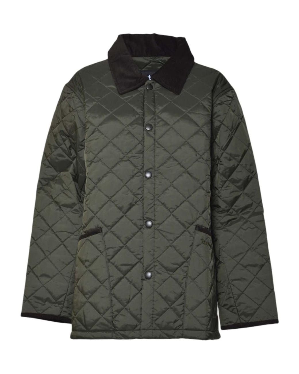 Barbour Green Quilted Jacket for men