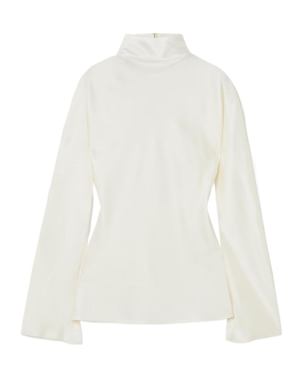 Rohe White Turtleneck Top