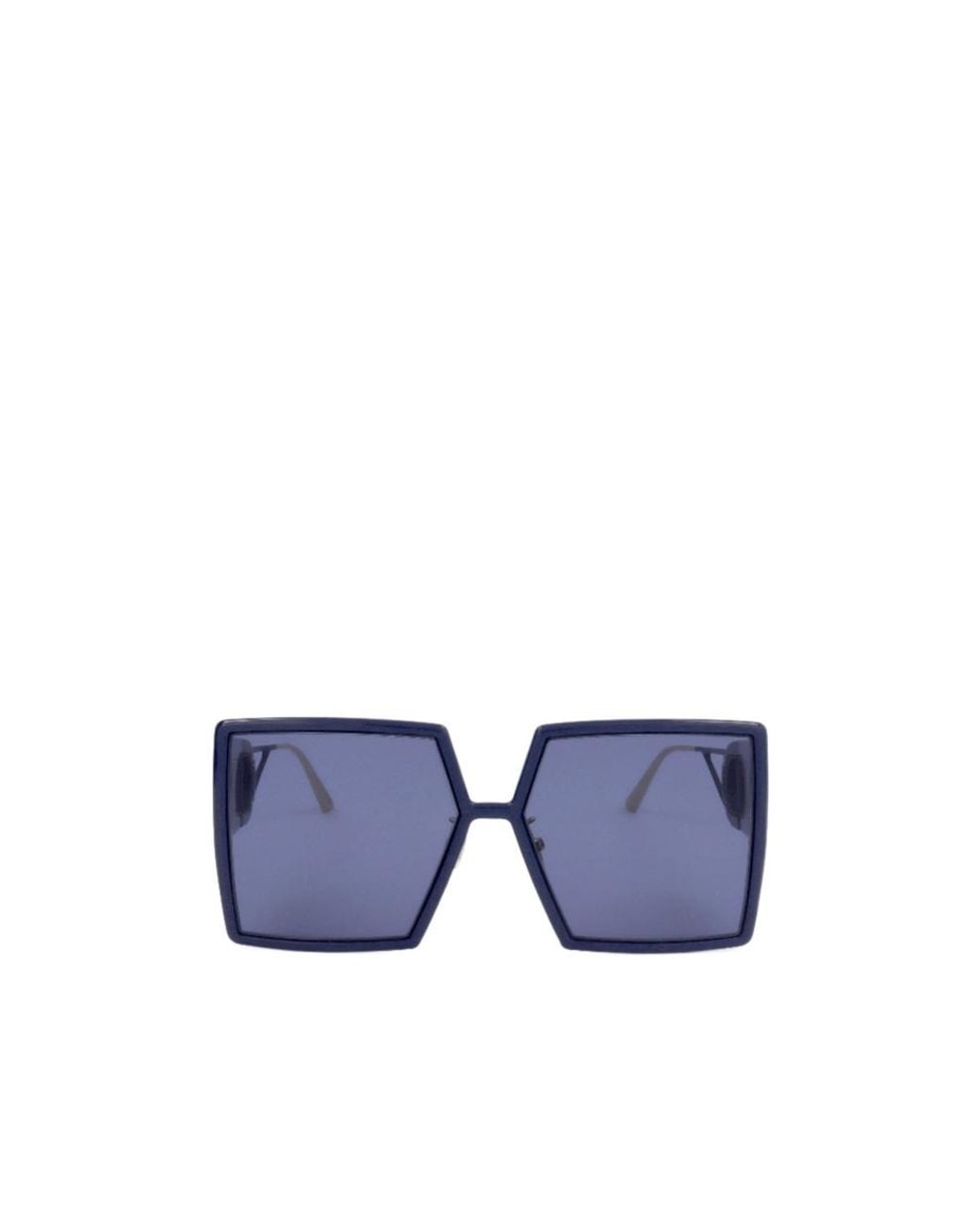 Dior Blue Full-Rim Sunglasses