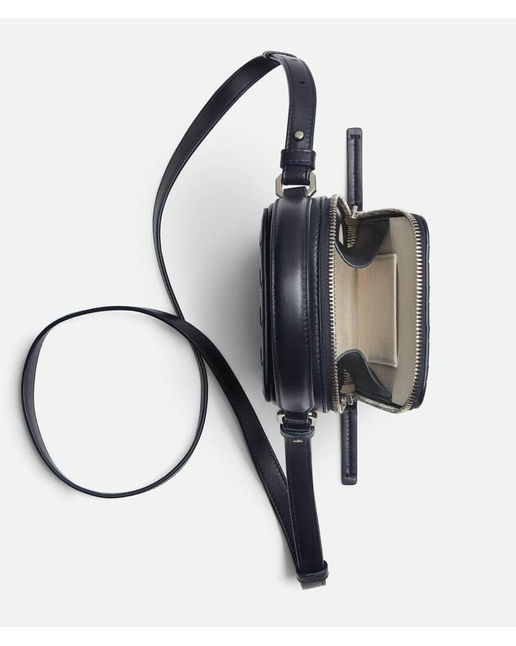 Bottega Veneta Blue Getaway Phone Pouch for men