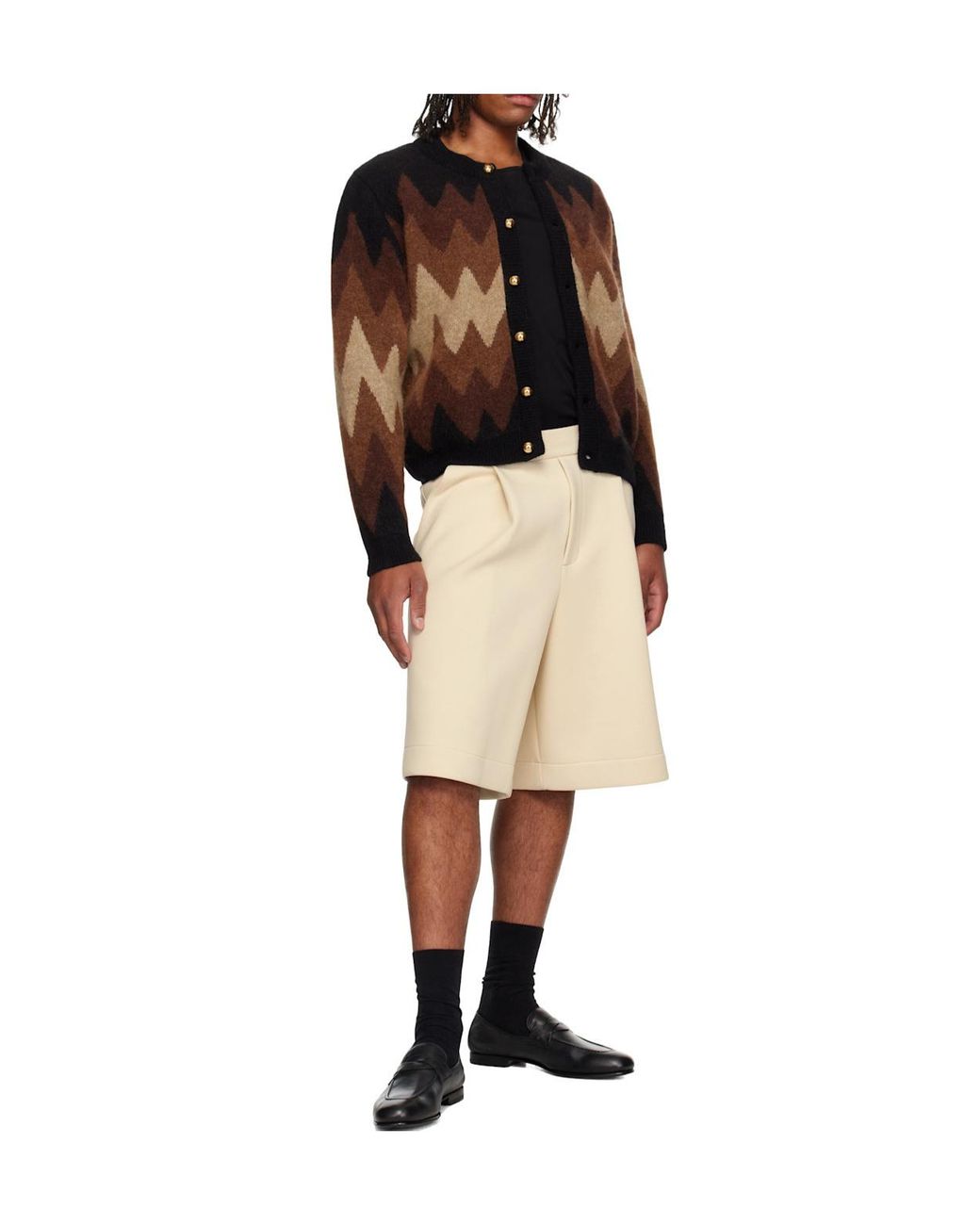 Tom Ford Black Gigi Twisted Loafers for men