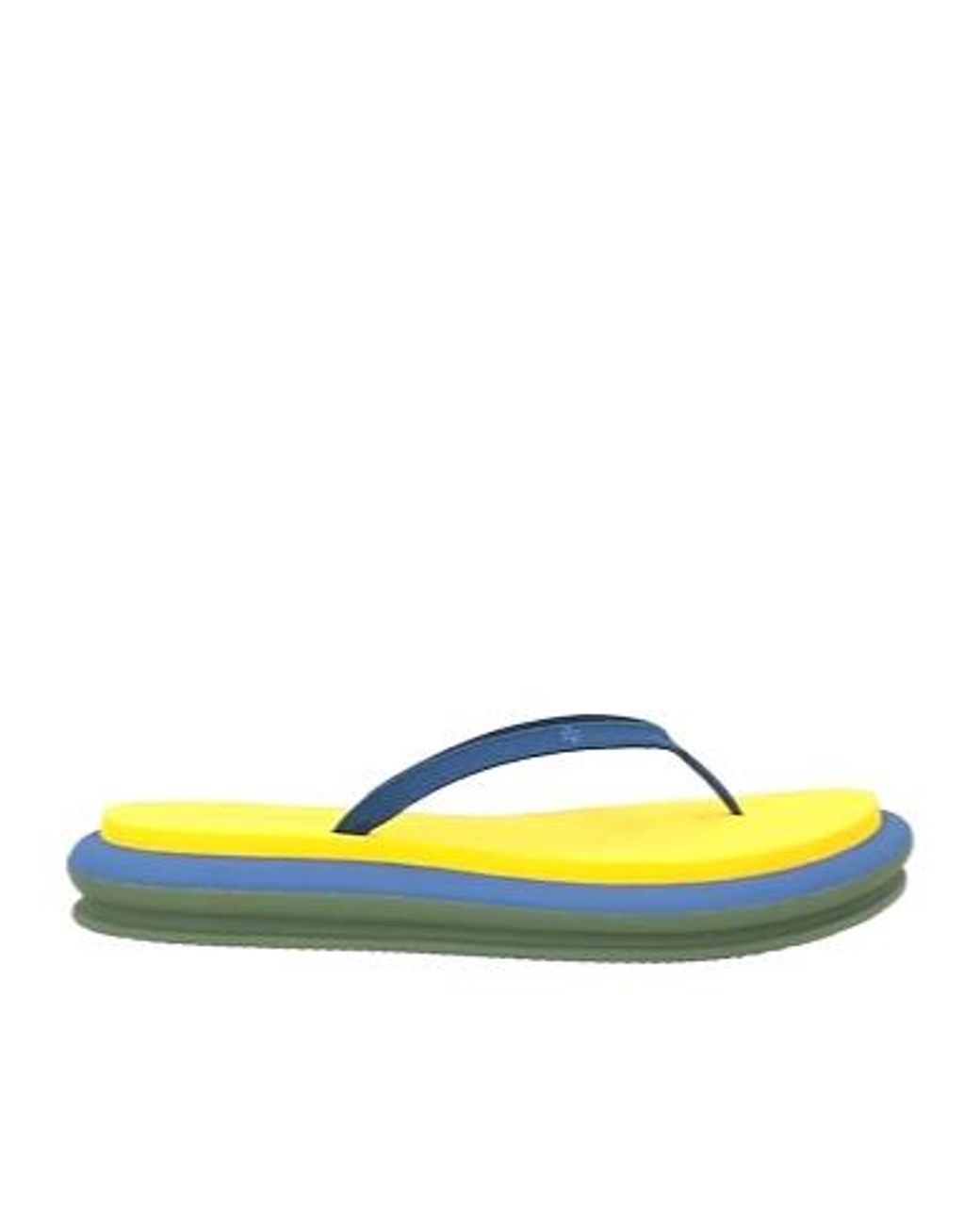 Tory Burch Yellow Flip Flops