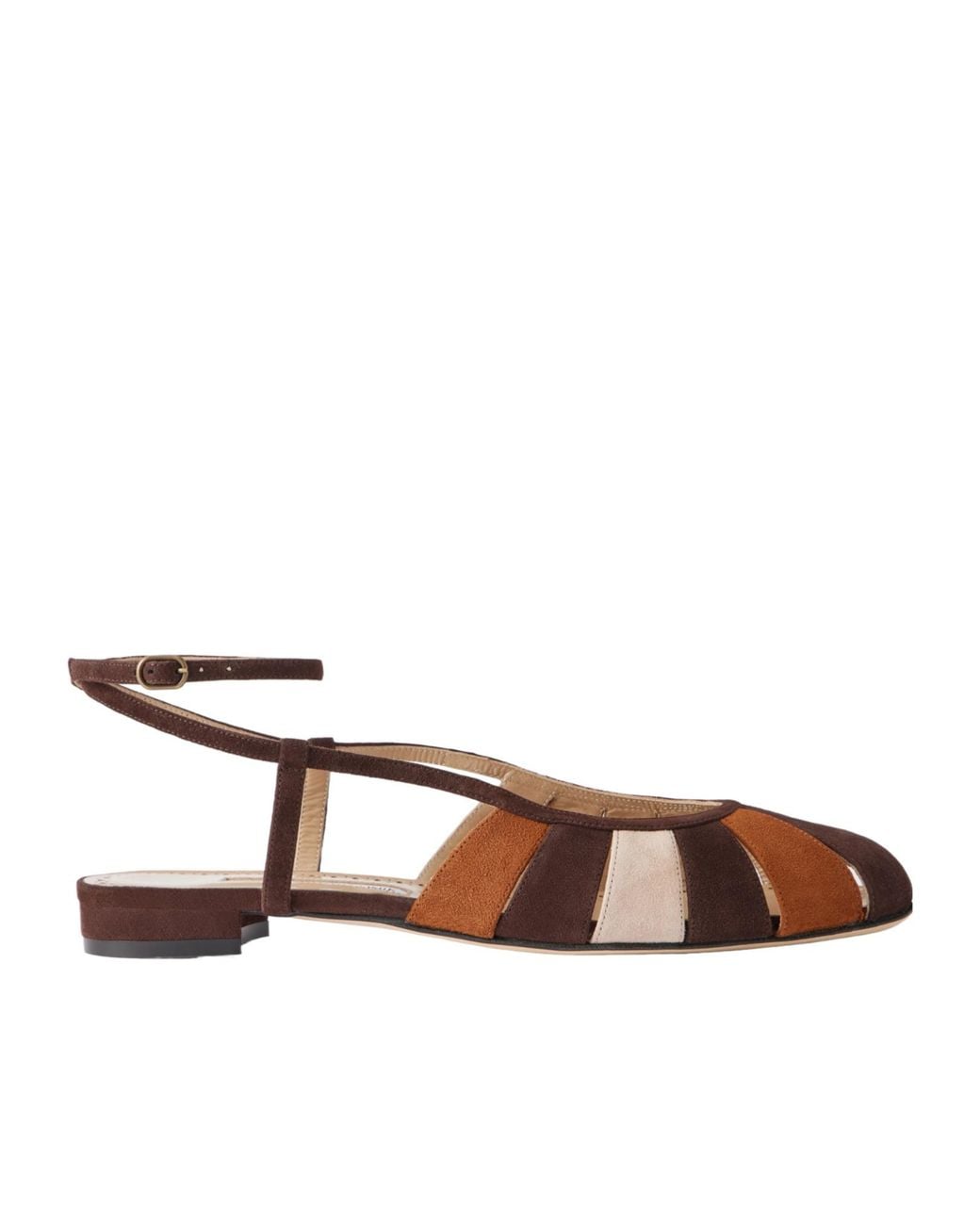 Manolo Blahnik Brown Thin-Strap High Heels