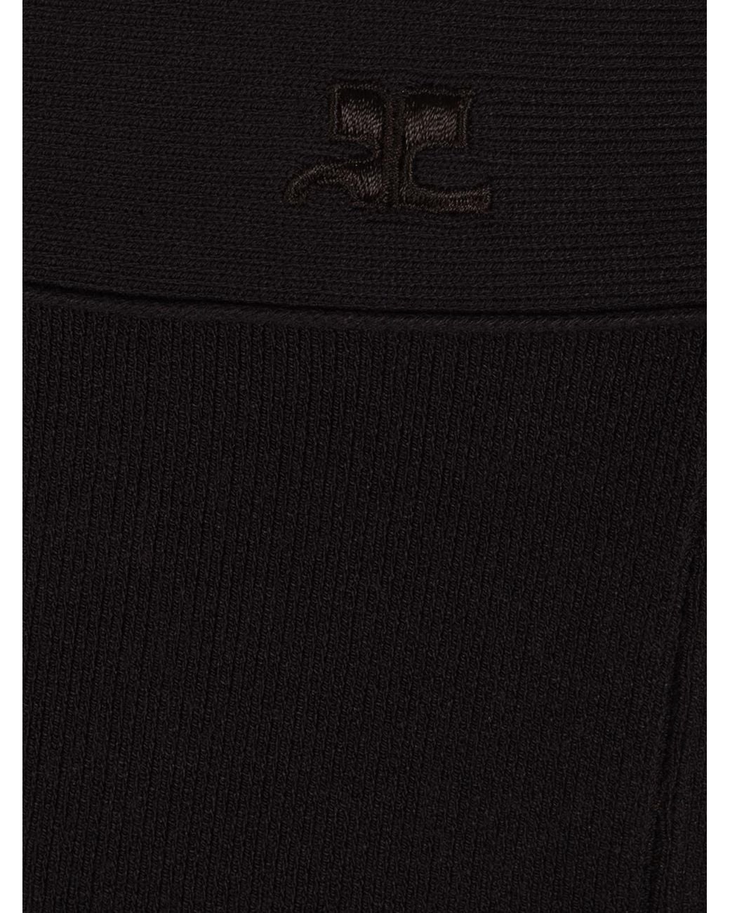 Courreges Black Courrèges Bootcut Interlock Pants