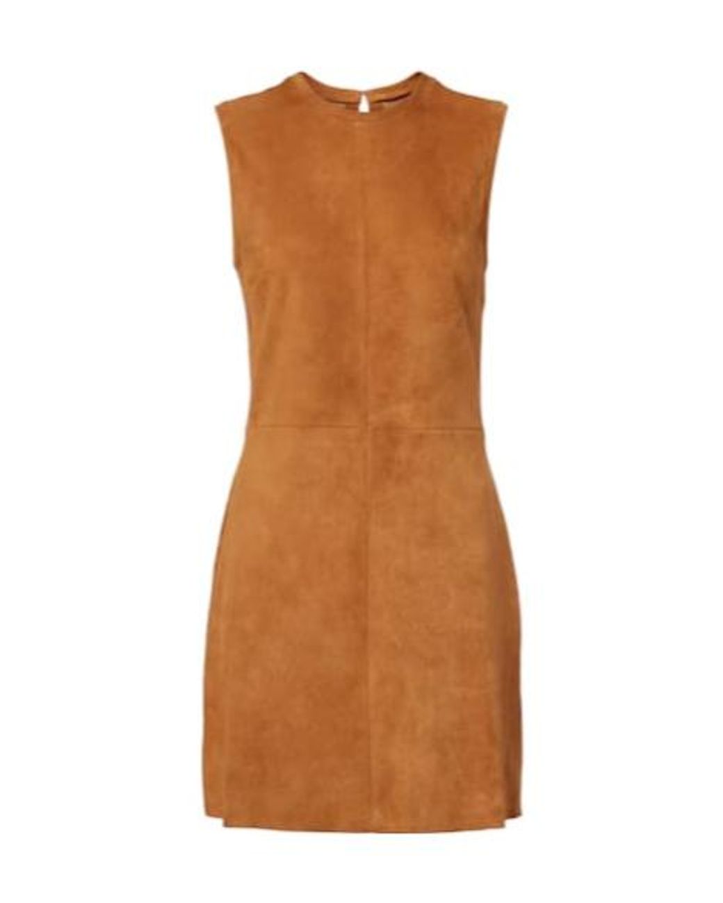 Stouls Brown Dollie Suede Minidress
