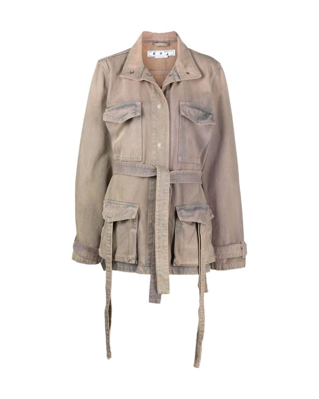 Off-White c/o Virgil Abloh Natural Dyed Denim Field Jacket