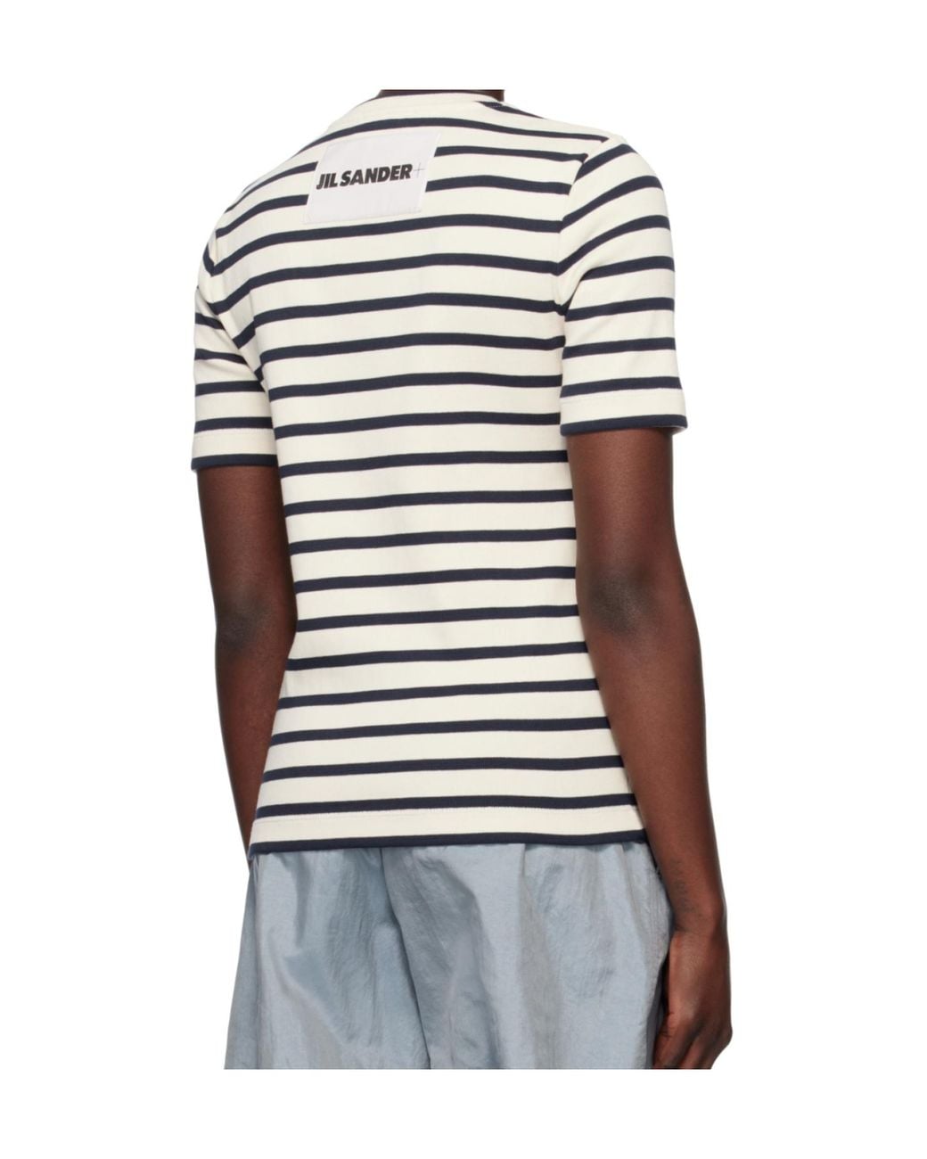 Jil Sander Multicolor Striped Jersey T-Shirt