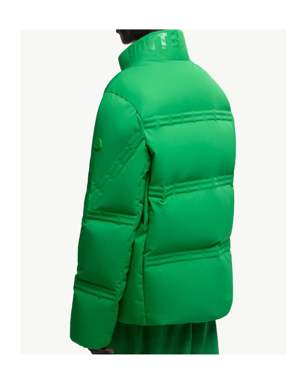 Moncler Green X Asap Rocky Rally Short Down Jacket for men