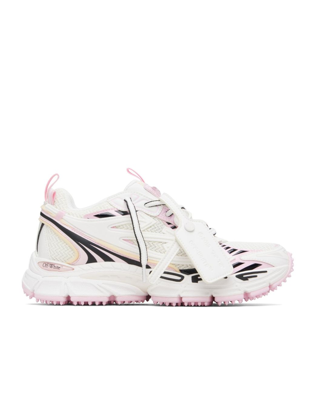 Off-White c/o Virgil Abloh White Be Right Back Lace-Up Sneakers for men