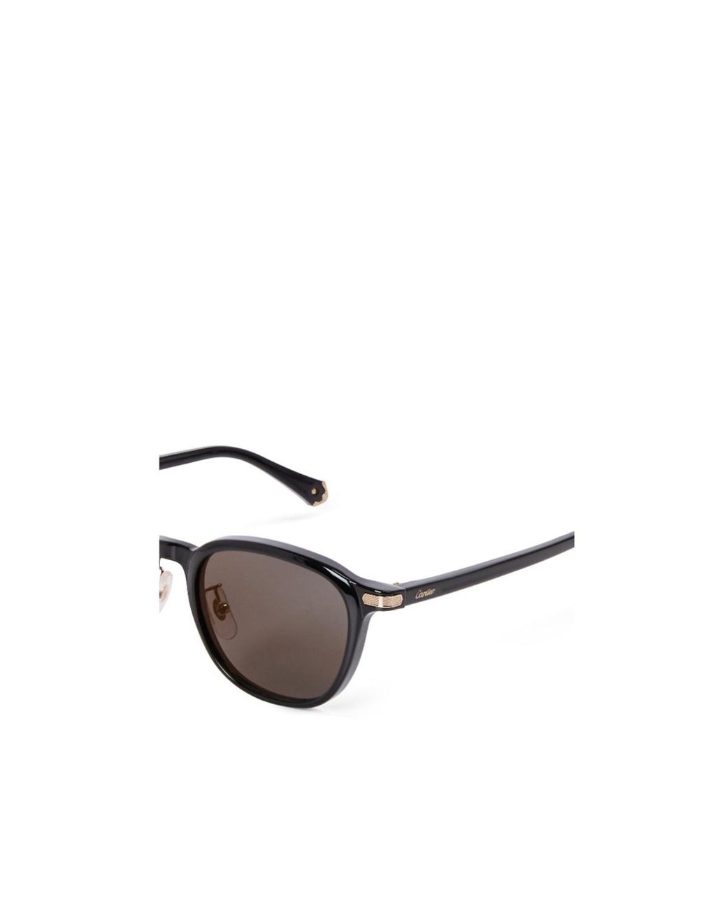 Cartier Black Round Ct0541Sa Sunglasses for men
