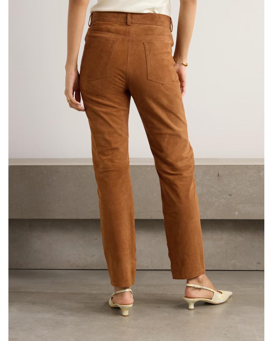 Blazé Milano Brown Casual Pants With Belt Loops