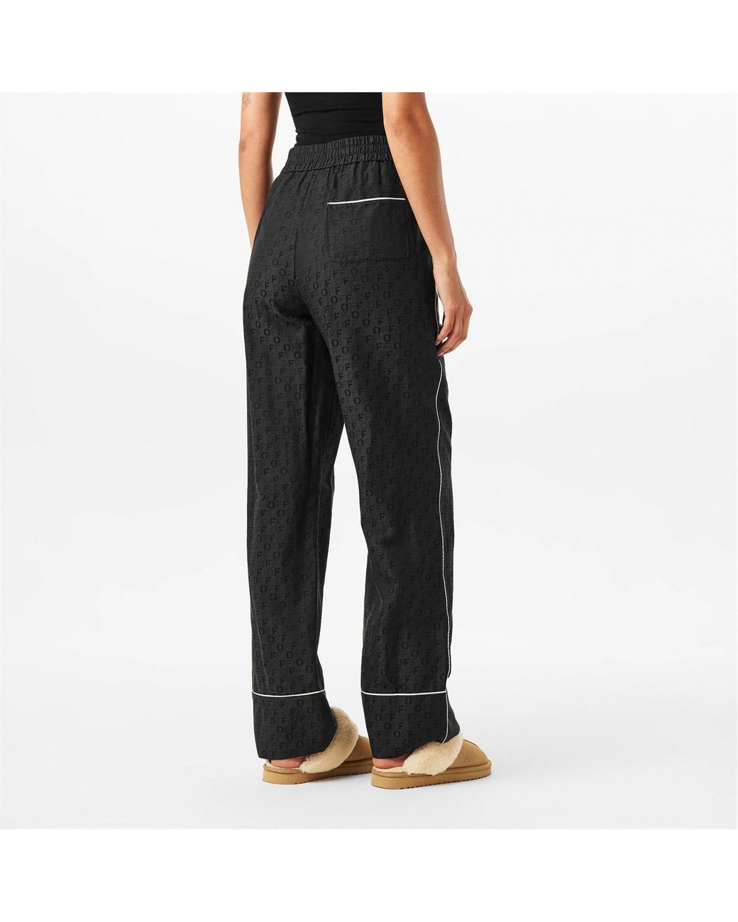 Off-White c/o Virgil Abloh Gray Casual Pants