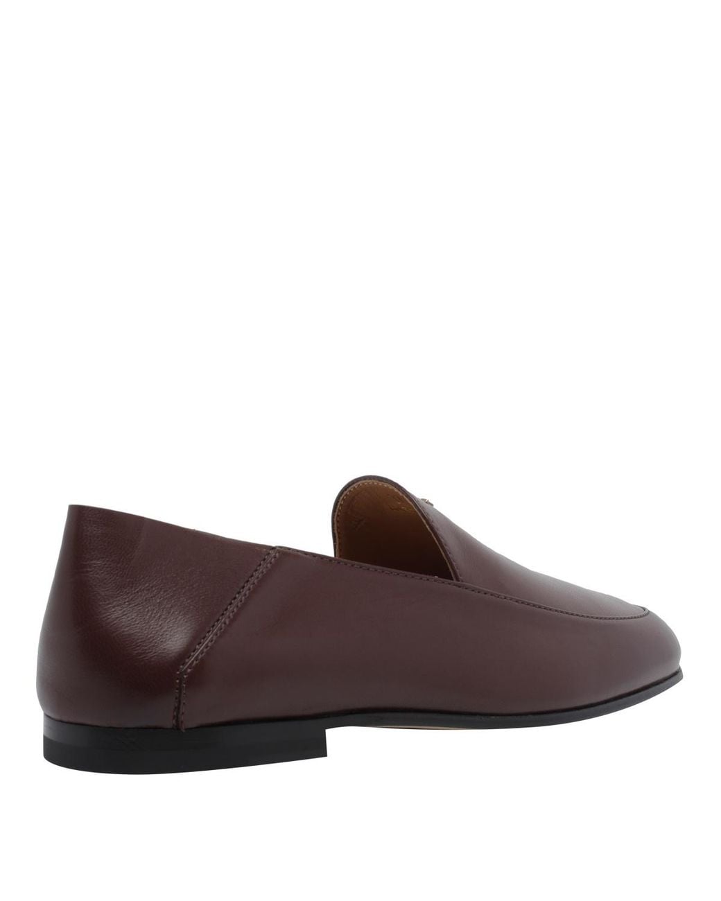 Tod's Brown Round Toe Flat Mules