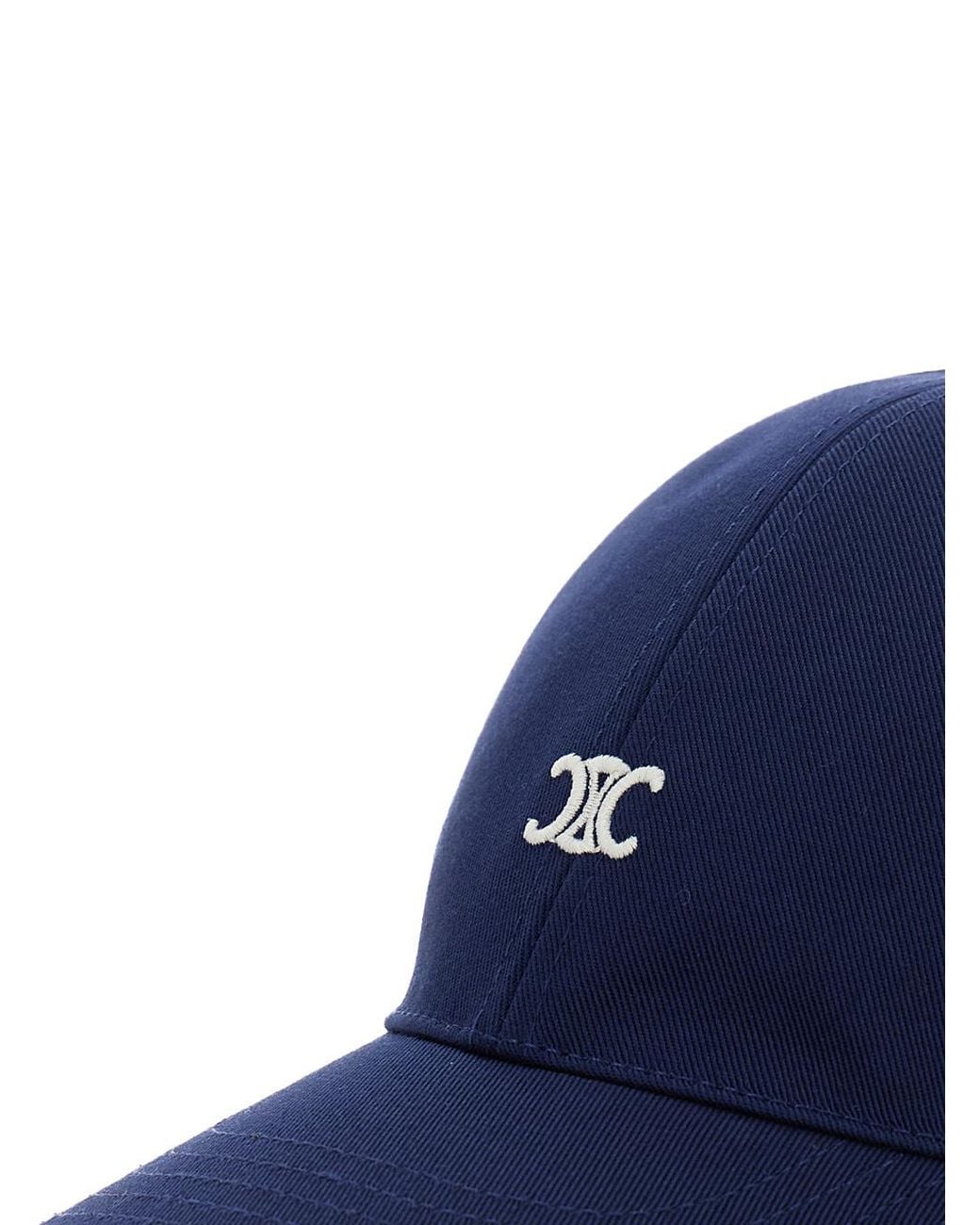 Céline Blue Triomphe Baseball Cap