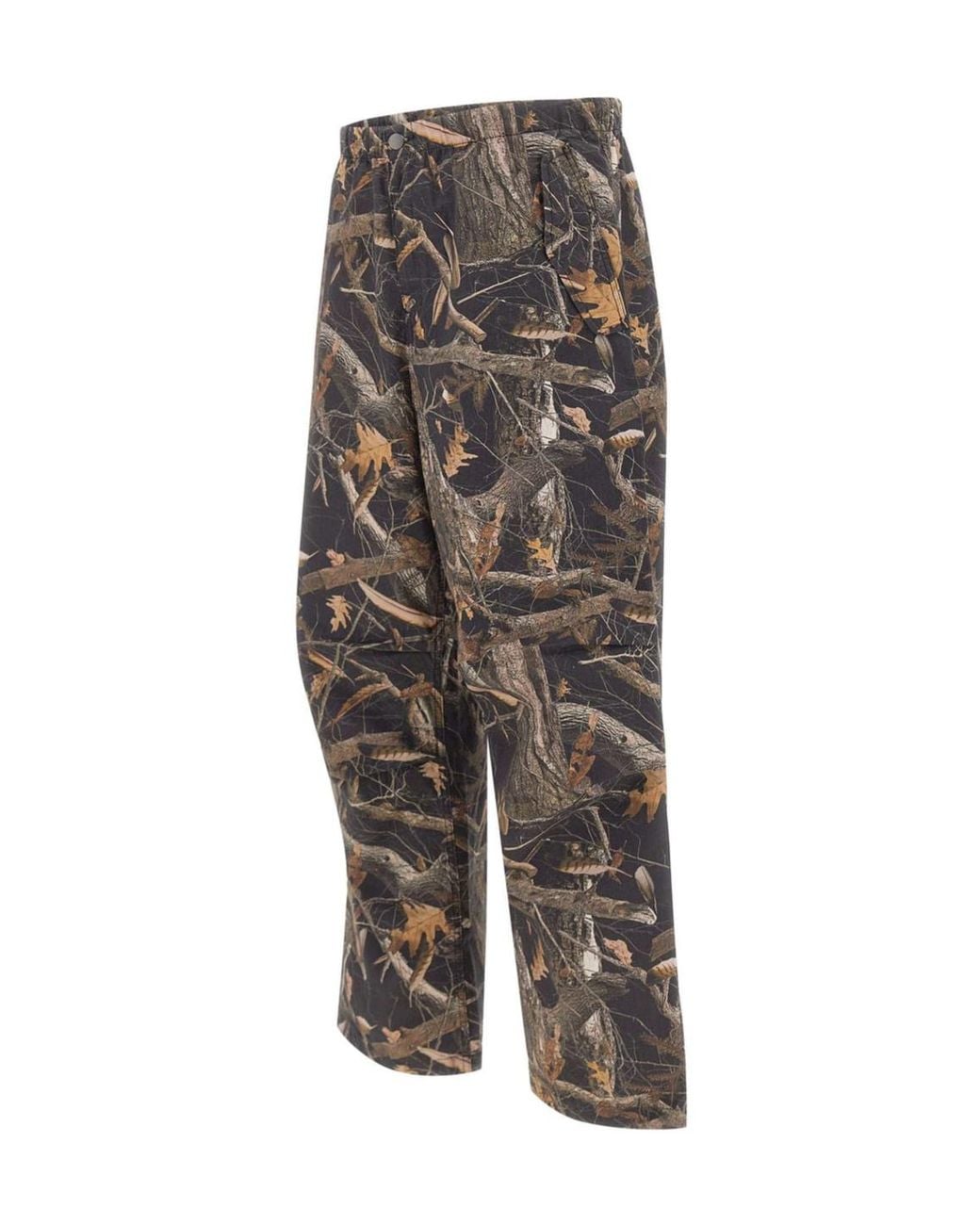 Carhartt Gray Fletcher Abstract-Pattern Trousers for men