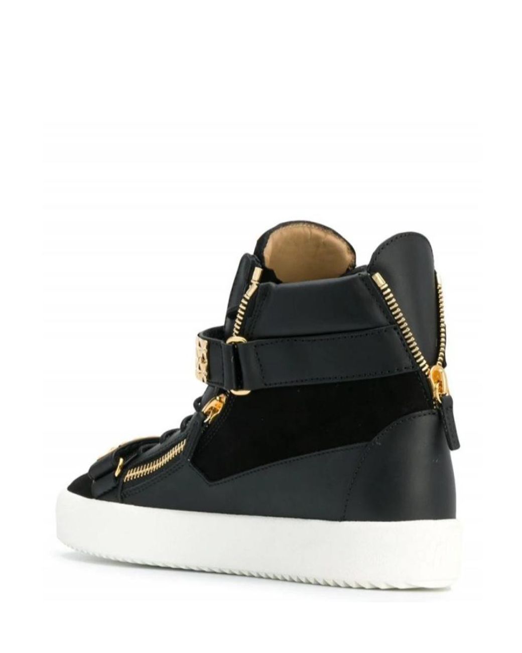 Giuseppe Zanotti Black High-Top Sneakers for men