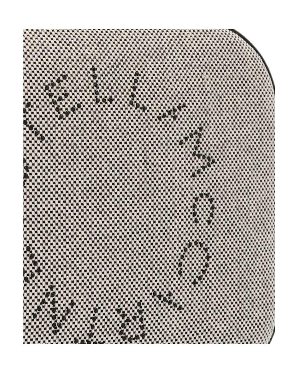 Stella McCartney Gray Mini Stella Logo Crossbody Bag