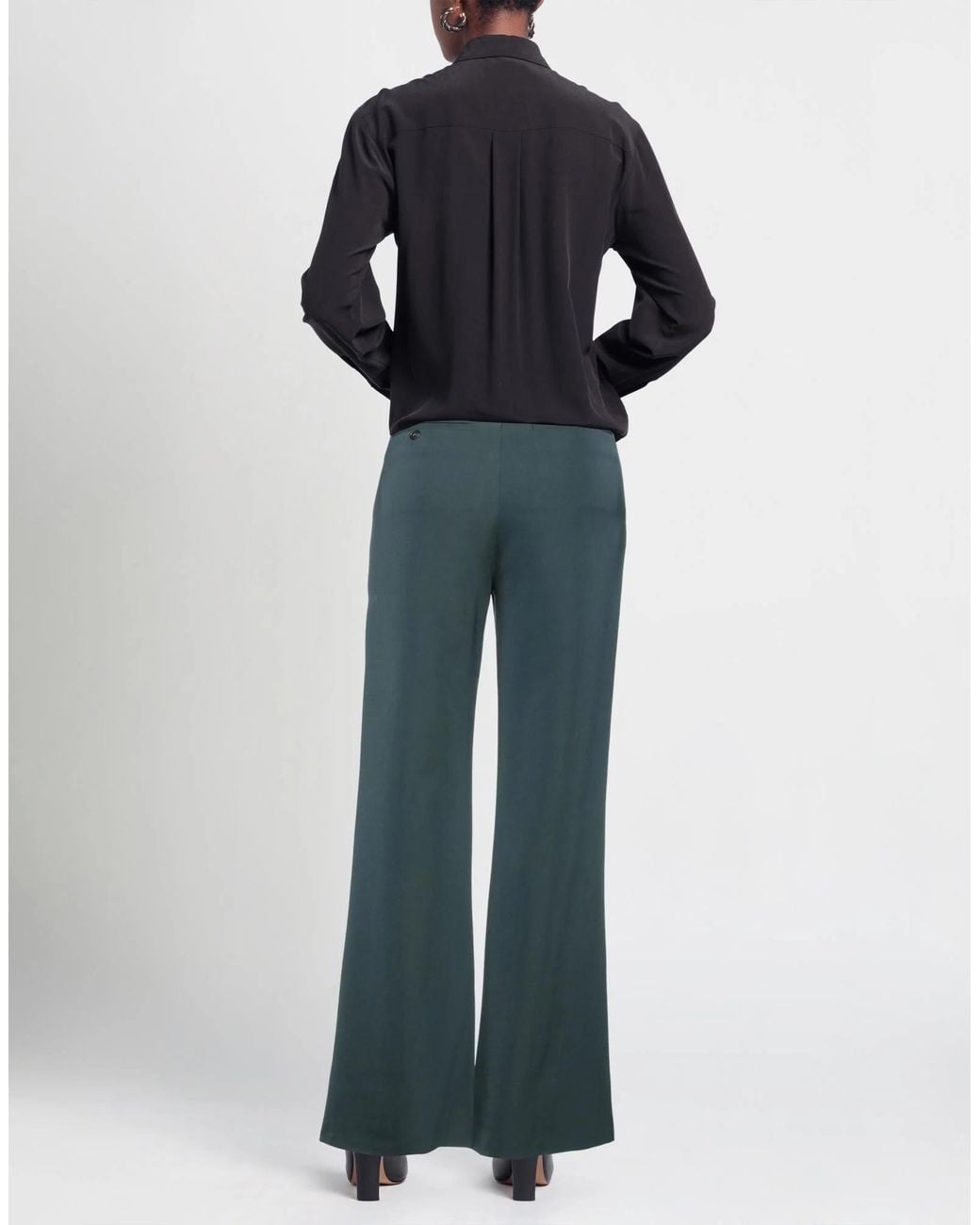 MM6 by Maison Margiela Blue Formal Trouser