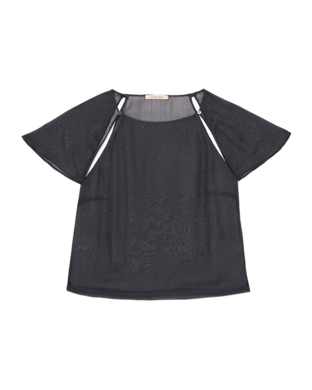 Paloma Wool Black Short-Sleeved Top
