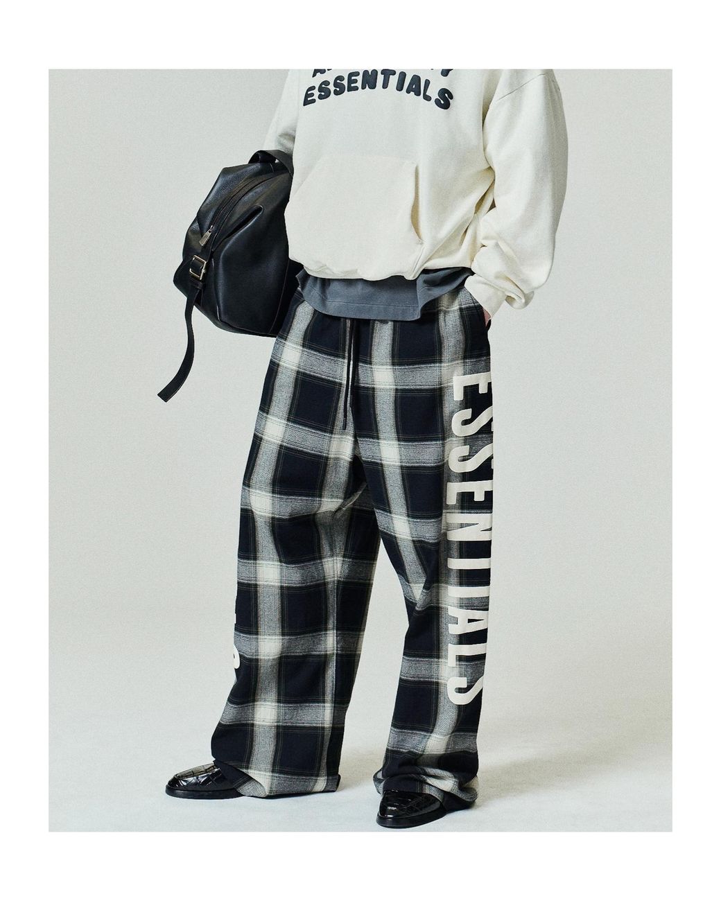 Fear Of God Black Flannel Lounge Pant for men