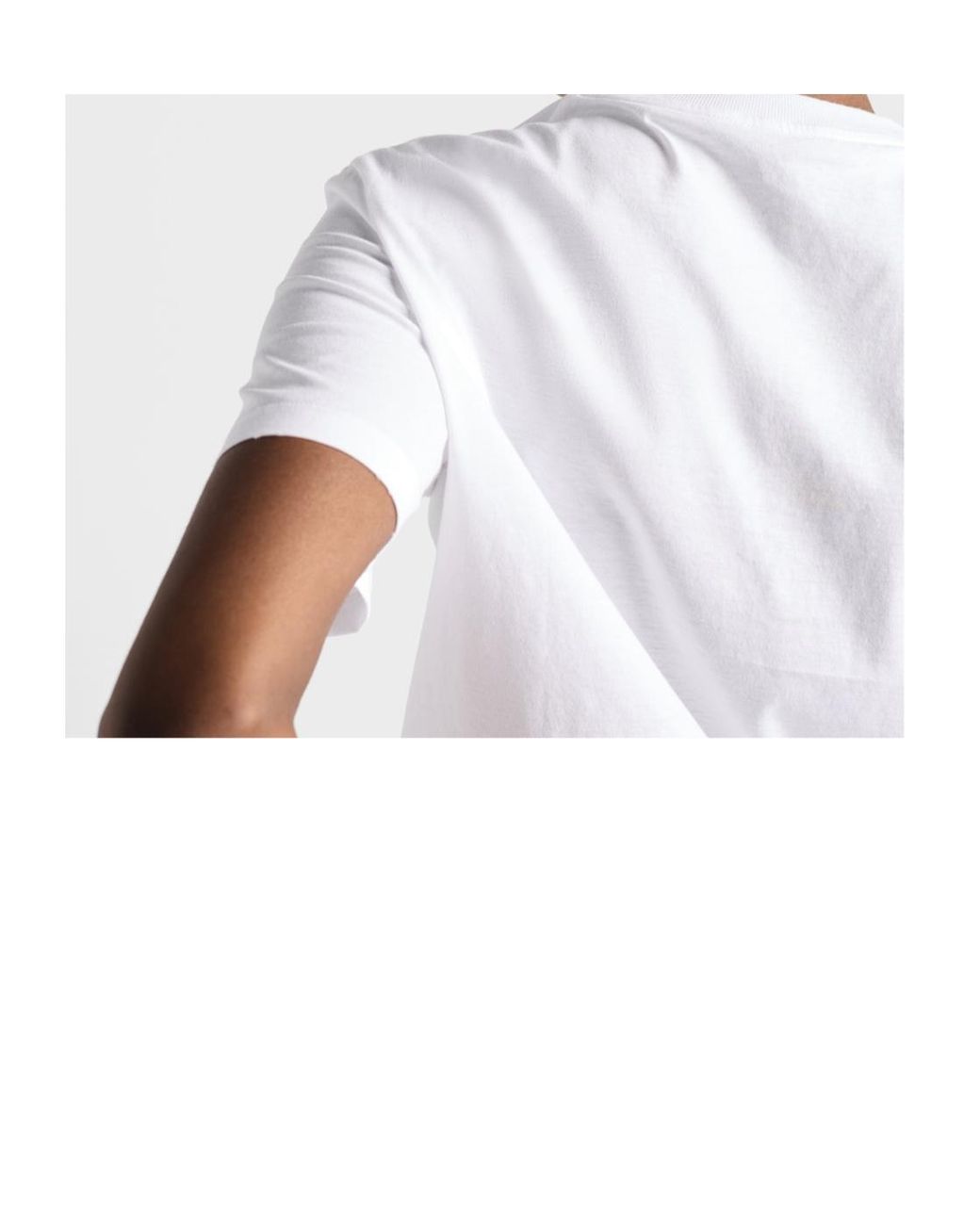 Prada White Short-Sleeved Crewneck T-Shirt