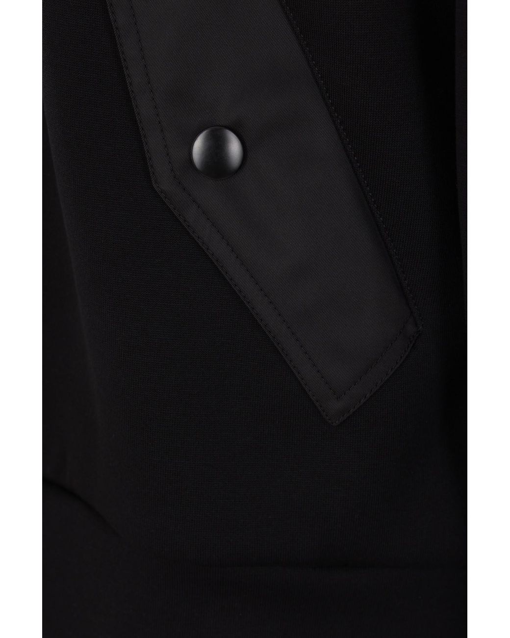 Prada Black Long-Sleeved Hoodie for men