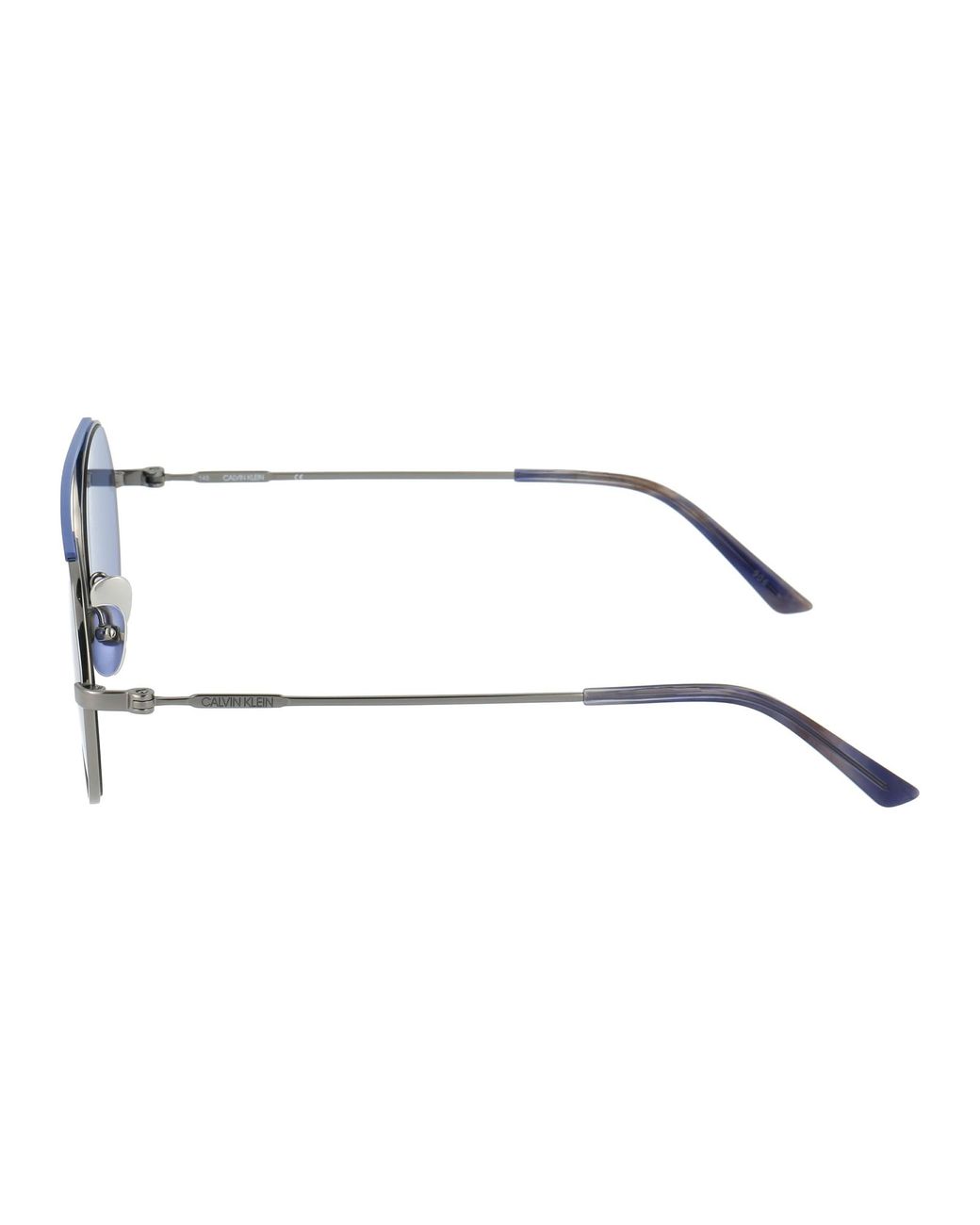 Calvin Klein Blue Logo Sunglasses for men