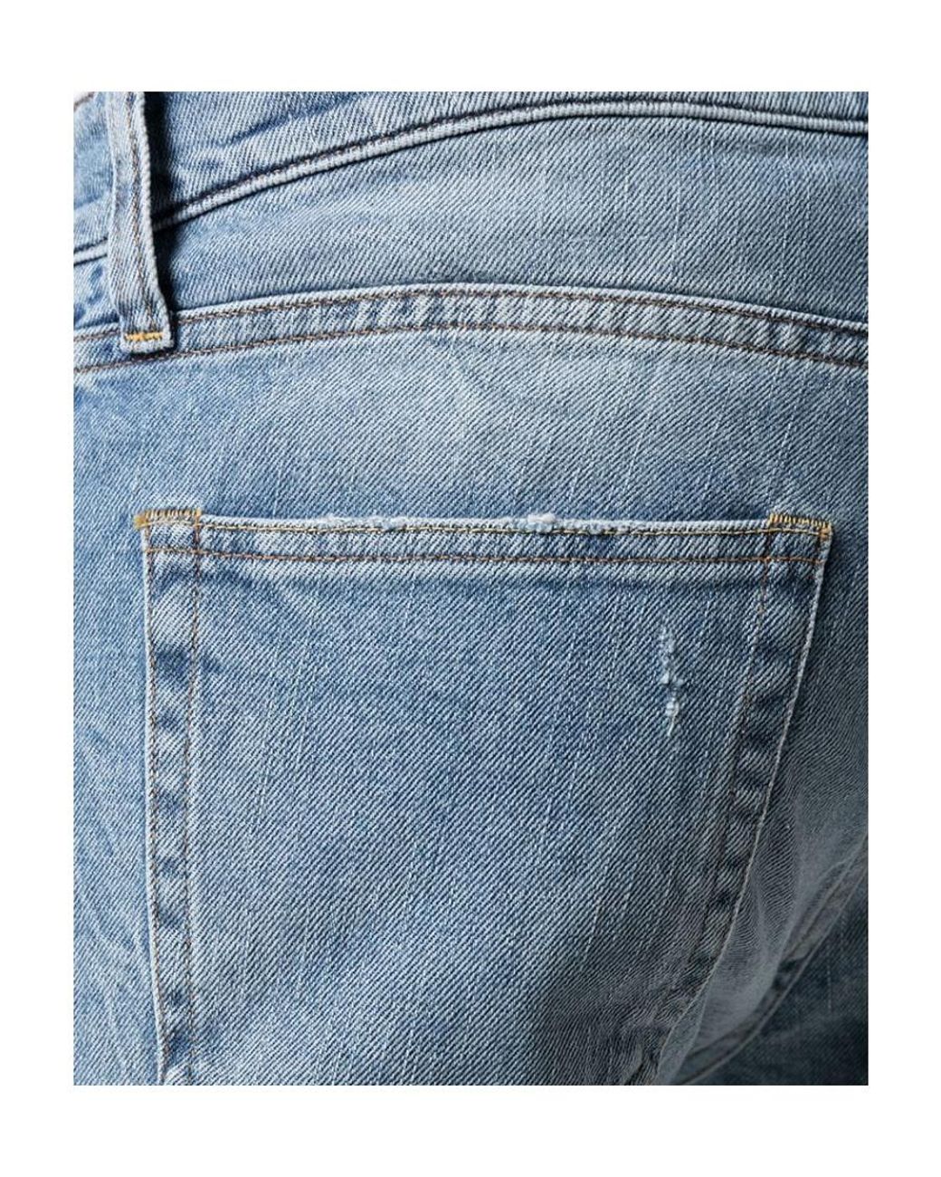 Department 5 Blue Straight-Leg Jeans for men