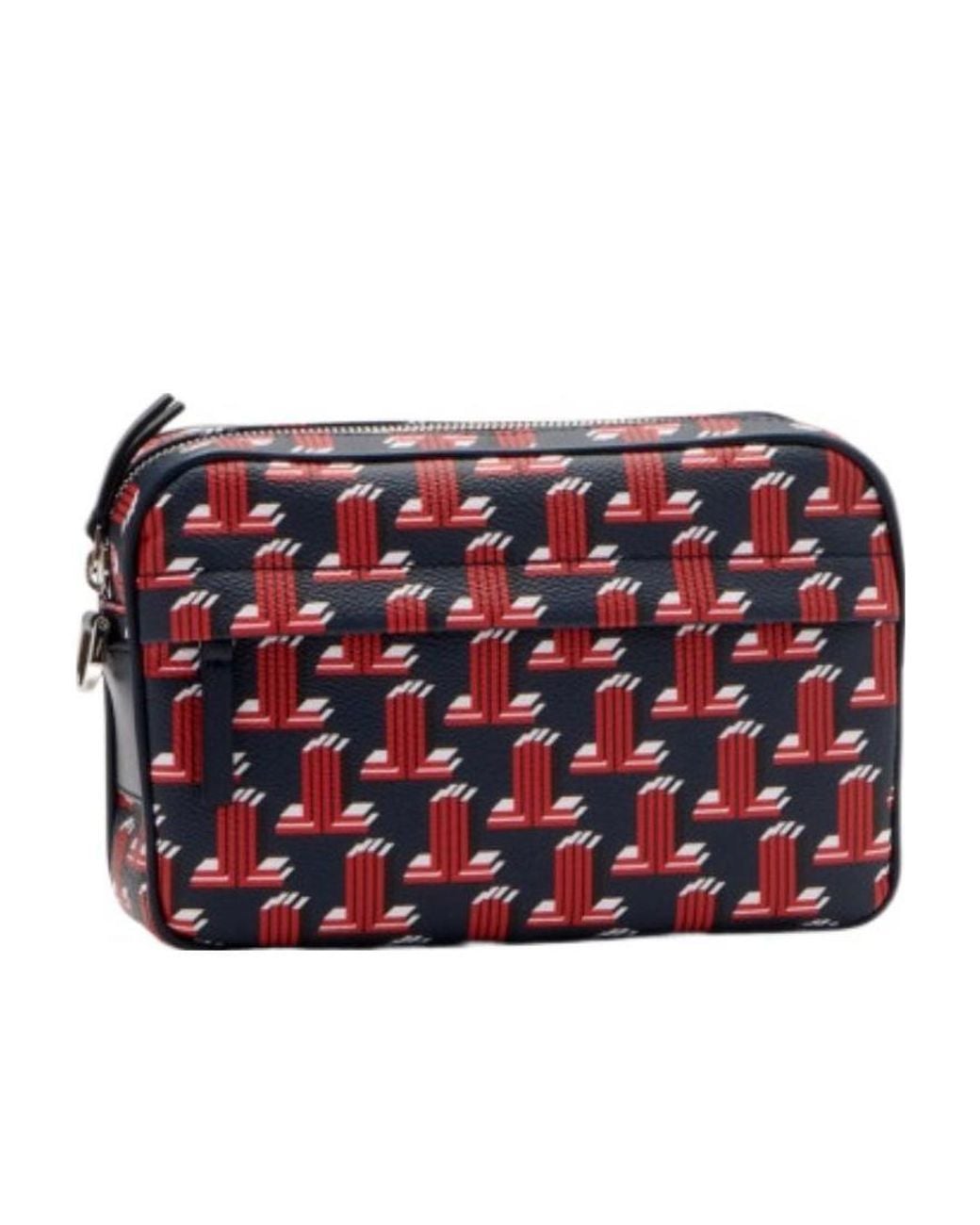 Lanvin Red Logo Shoulder Bag for men