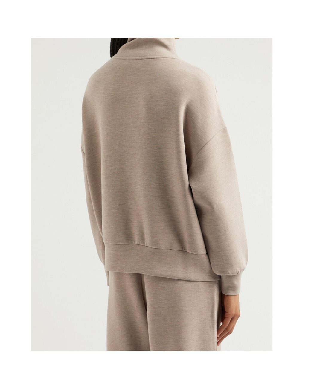 Varley Natural Half-Zip Sweatshirt