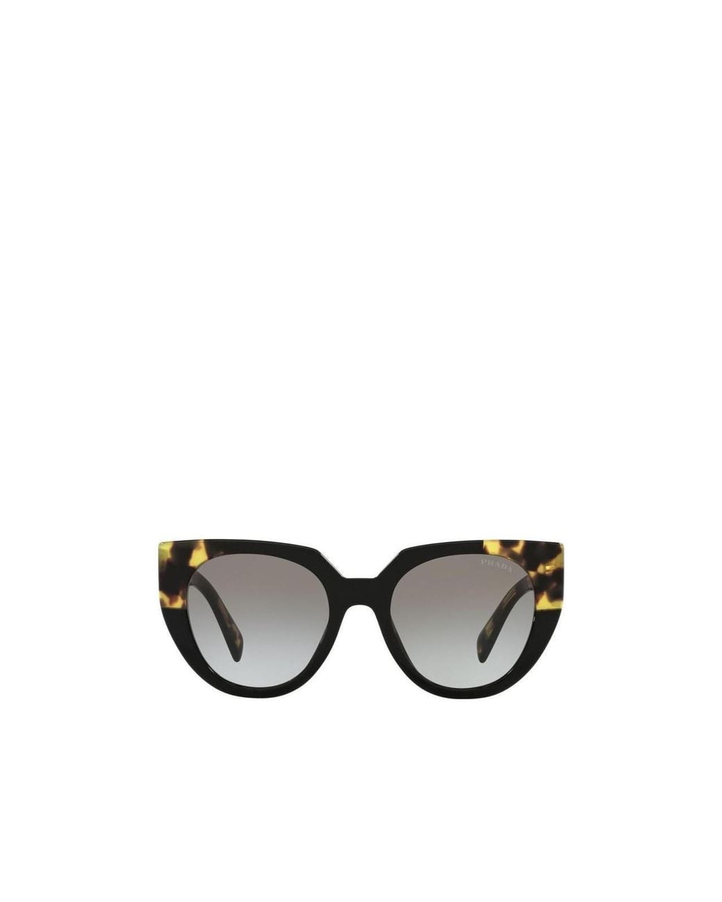 Prada Gray Full-Rim Sunglasses