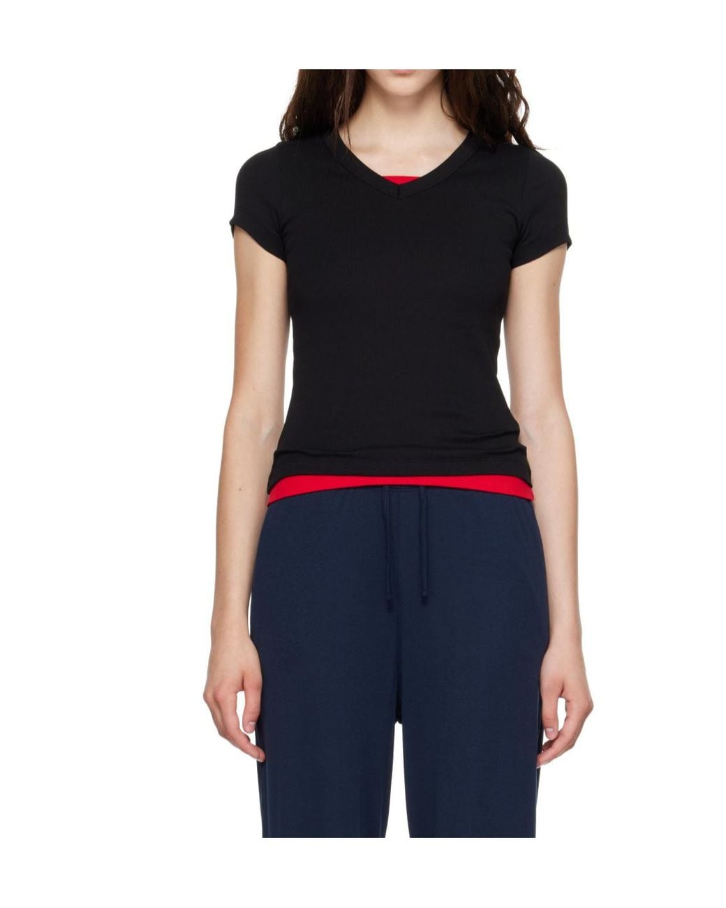 Flore Flore Black Jill Baby Tee